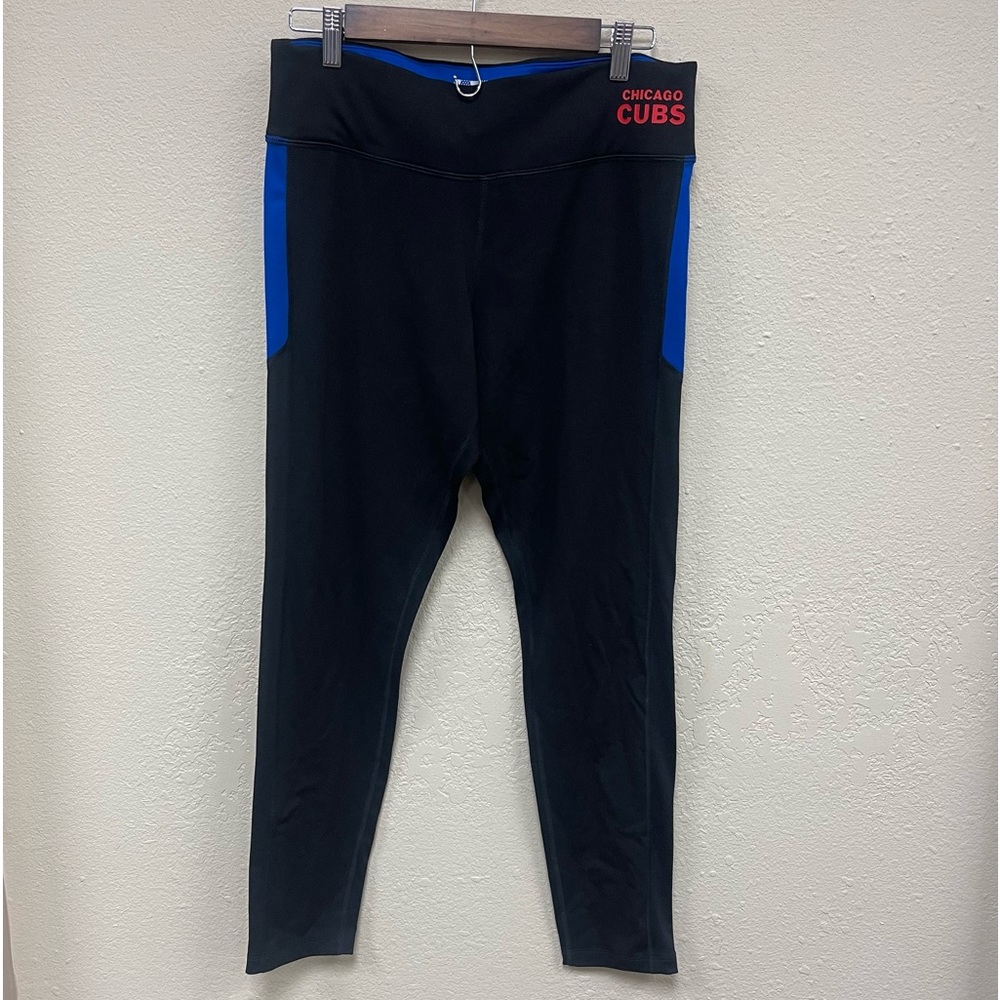 Victoria’s Secret PINK Ultimate MLB Chicago Cubs Leggings - Like New! Size Large